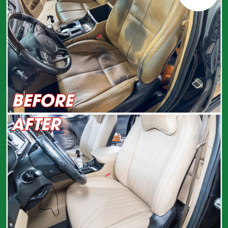 Bọc lại ghế da Kia Sedona sau nhiều năm sử dụng