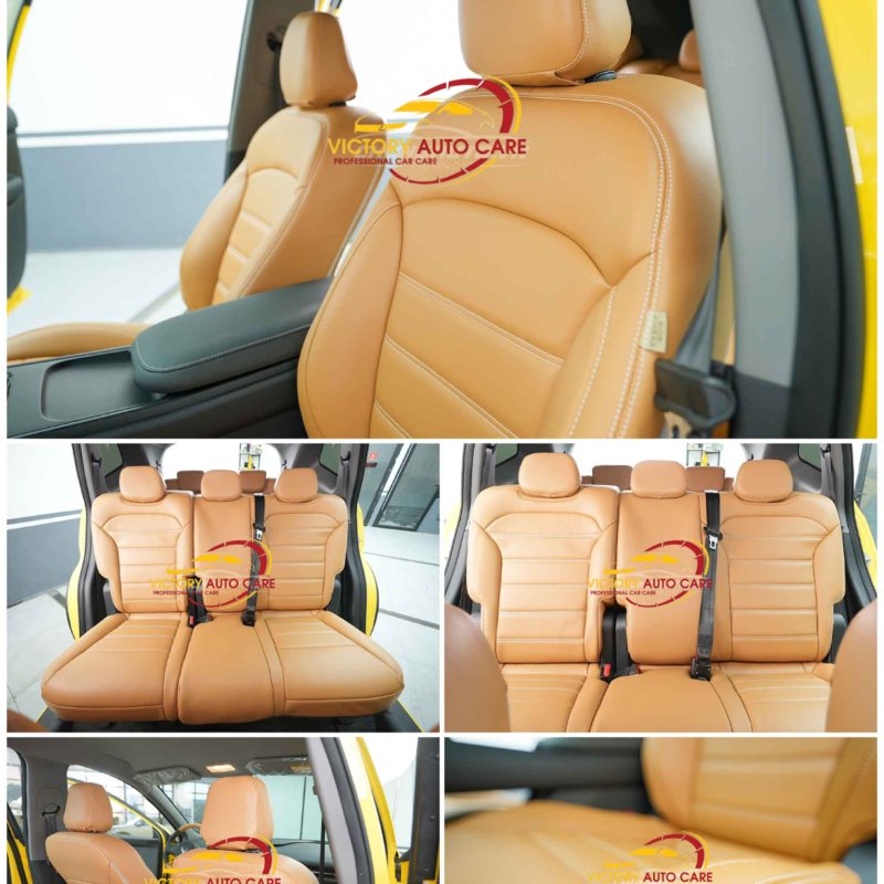 Da nappa cho Vinfast Limo Green